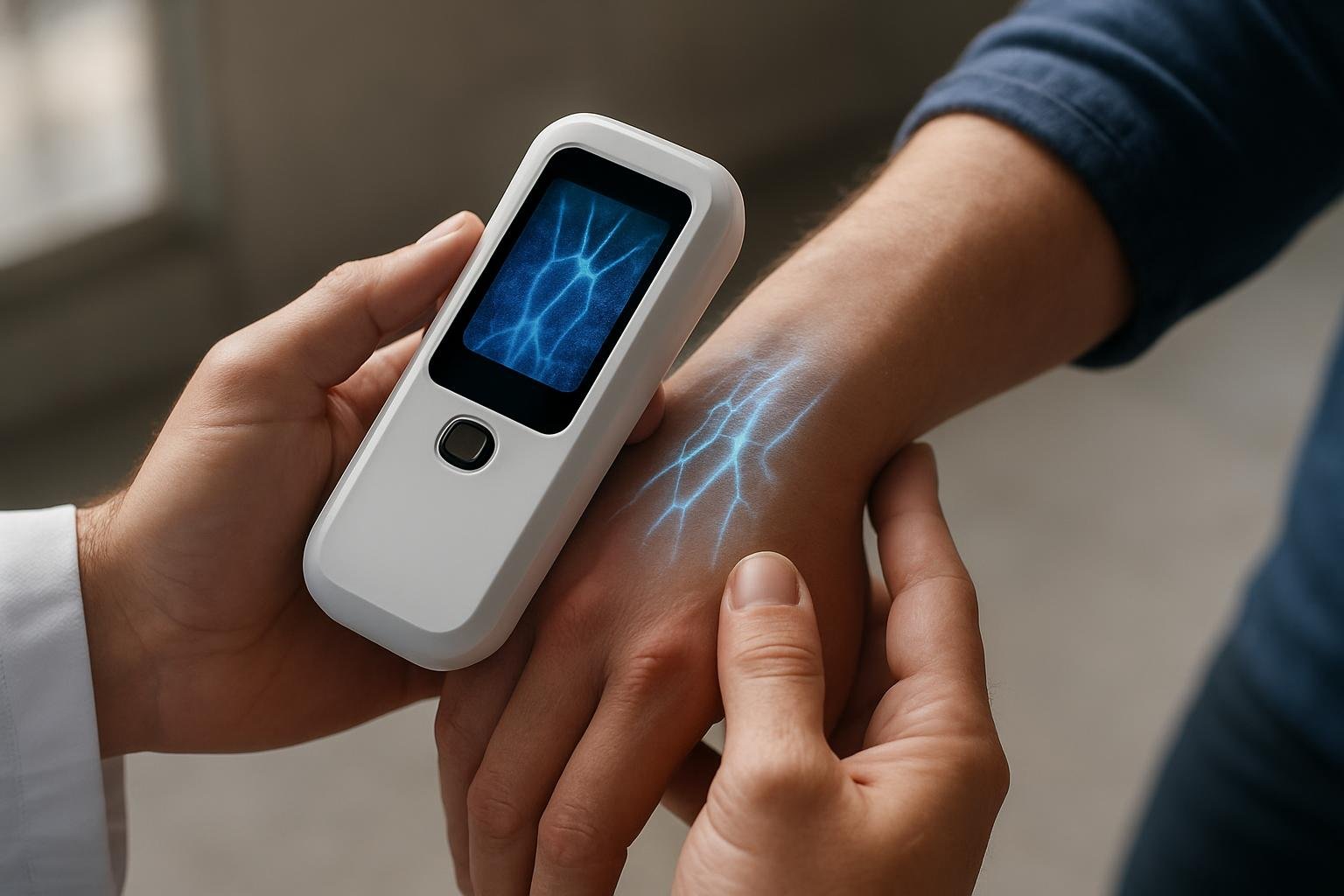 Véna-szkennelés biometrikus azonosítással