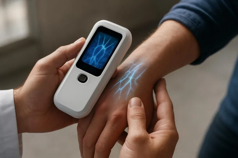 Véna-szkennelés biometrikus azonosítással