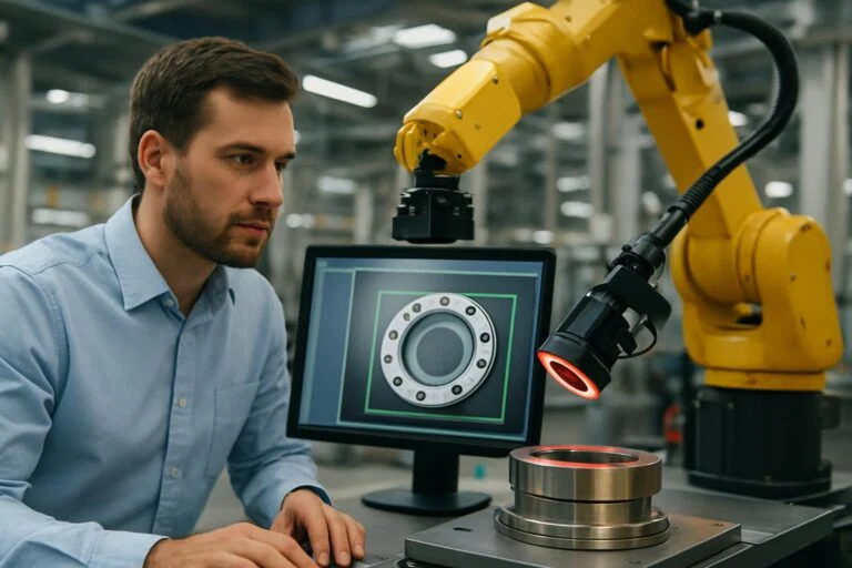Gépi látás (Computer Vision) az ipari automatizálásban és a minőségellenőrzésben.