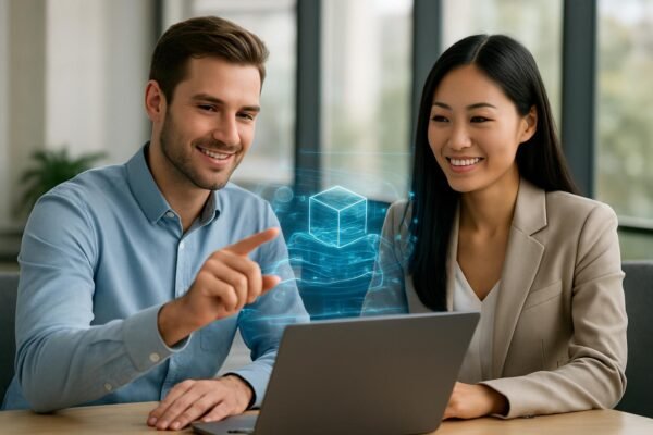 Holografikus kijelző és 3D kollaboráció videóhívásokhoz.