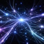 Mesterséges intelligencia algoritmusokat tanuló gép egy dinamikus laborban, adatokkal körülvéve